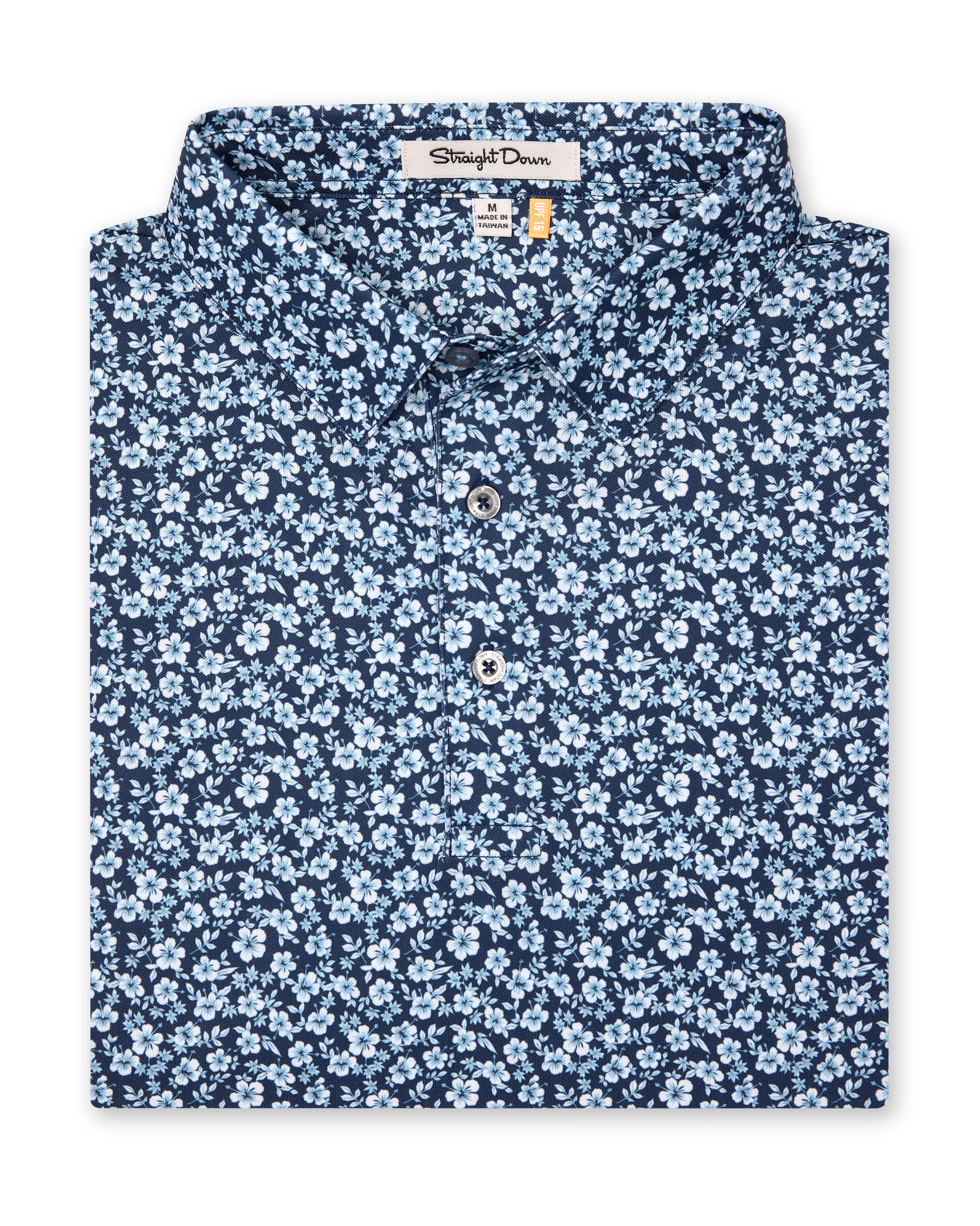 Don Ho Polo in Moonlight, folded front product view
