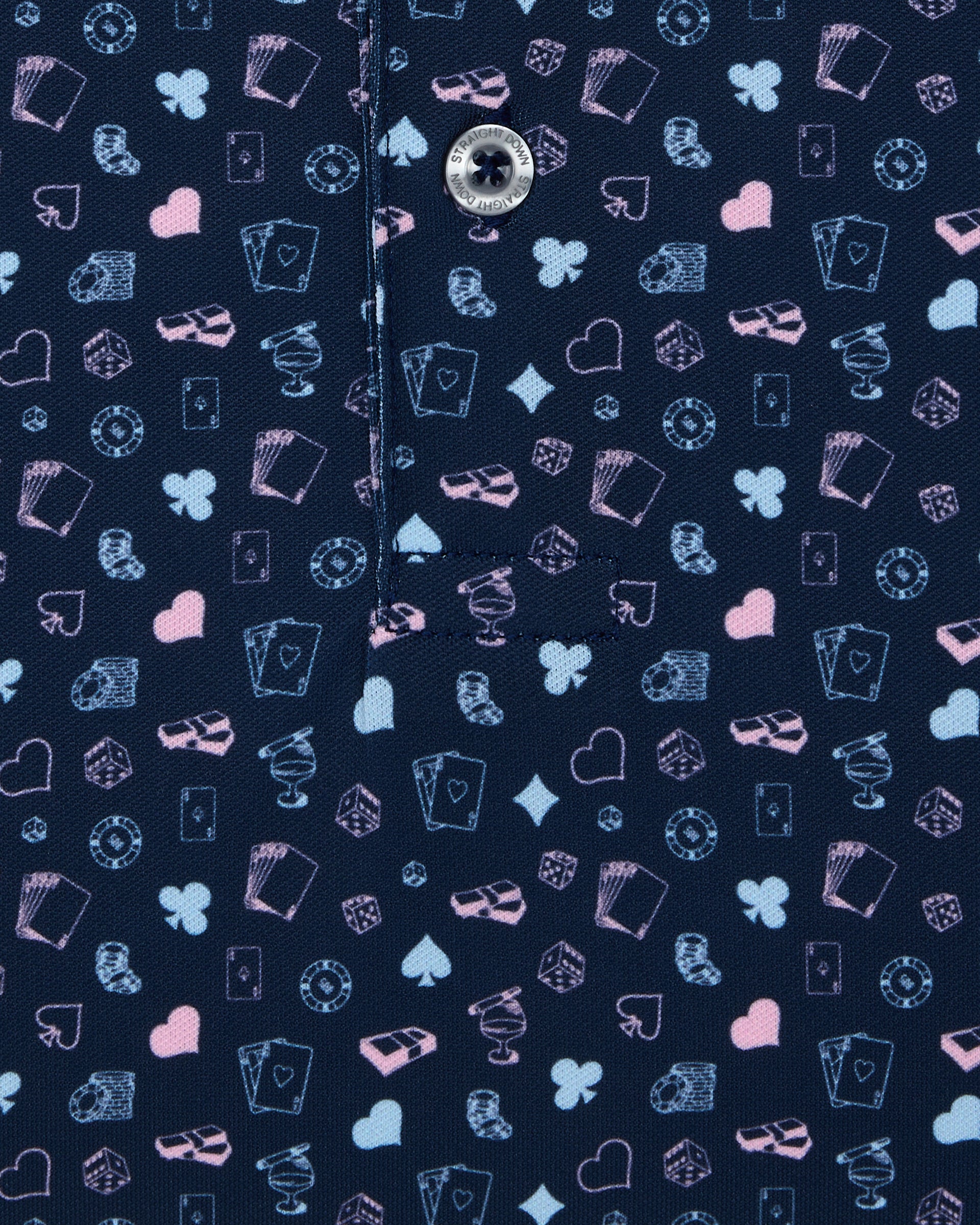 Hold 'Em Polo - New Indigo
