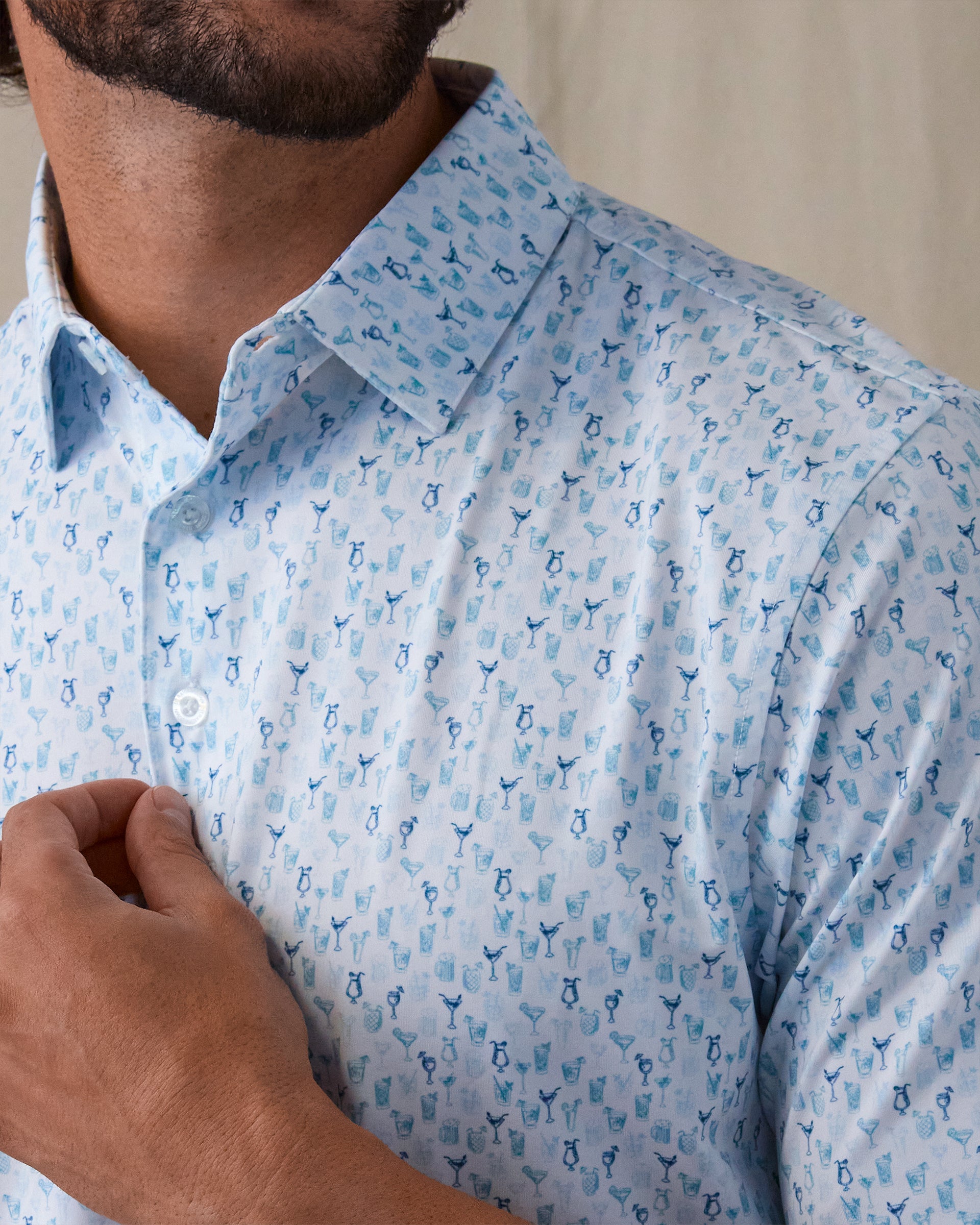 Bad Habit Polo - Jewel
