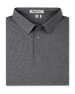 Donovan Polo in Dark Grey Heather, folded front product view