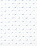 Men's Livingston Polo in White, close-up fabric detail view featuring an allover flying seagull print in navy, light blue, and mint tones on a white performance fabric