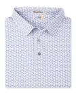 Harbor Club Polo in Moonlight, folded front product view
