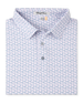 Harbor Club Polo in Moonlight, folded front product view