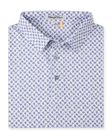 Petal to the Metal Polo in Pink Floyd, folded front product view