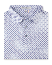 Petal to the Metal Polo in Pink Floyd, folded front product view