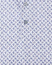Petal to the Metal Polo in Pink Floyd, floral print fabric detail close-up view