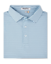 Channel Stripe Polo in Nantucket, folded front product view