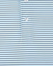 Channel Stripe Polo in Nantucket, stripe detail close-up view