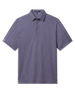 Ironwood Polo in New Indigo, front flat lay product view