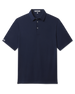 Oxford Polo in New Indigo, front flat lay product view