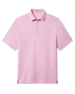 Oxford Polo in punch pink featuring a classic collar, button placket, and clean modern fit