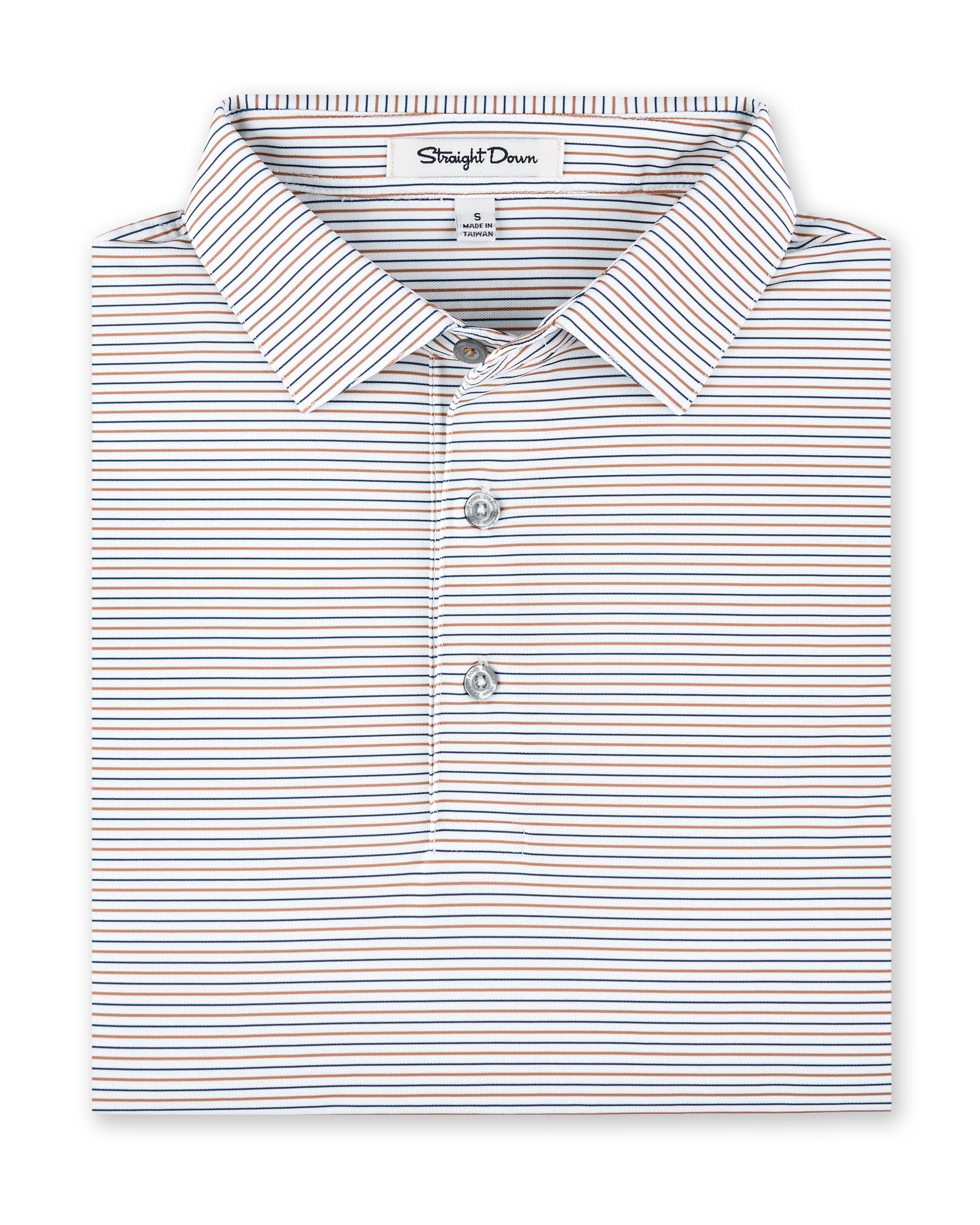 Mariner Stripe Polo - Coconut