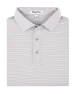 Mariner Stripe Polo - Coconut