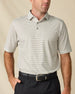 Mariner Stripe Polo - Coconut
