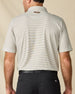 Mariner Stripe Polo - Coconut