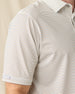 Mariner Stripe Polo - Coconut