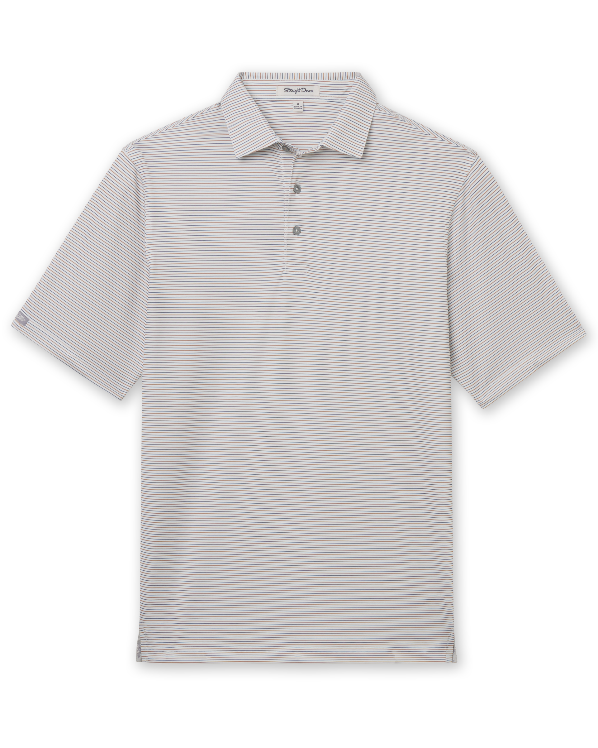 Mariner Stripe Polo - Coconut