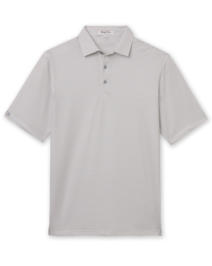 Mariner Stripe Polo - Coconut