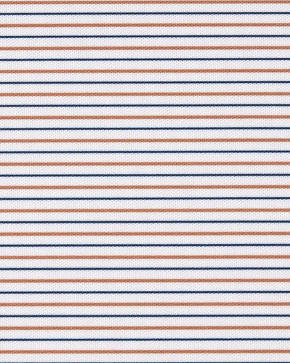 Mariner Stripe Polo - Coconut