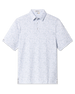 Route 66 Polo in Herb featuring short sleeves, a classic polo collar, and an all-over multicolor illustrated print.
