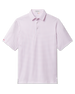 Old Glory Polo in Shine with allover American flag print, front view