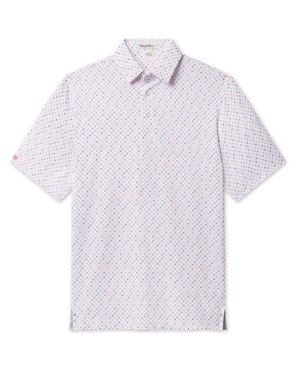 Casino Polo in Flag Red, front product view