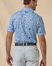 Men’s Aloha 250 Polo in Cobalt Blue, back view