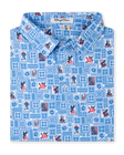 Aloha 250 Polo in Cobalt blue, folded front product view