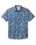 Celadine Woven Shirt in Moonlight featuring an allover floral print, pearl snap front, and two chest pockets.