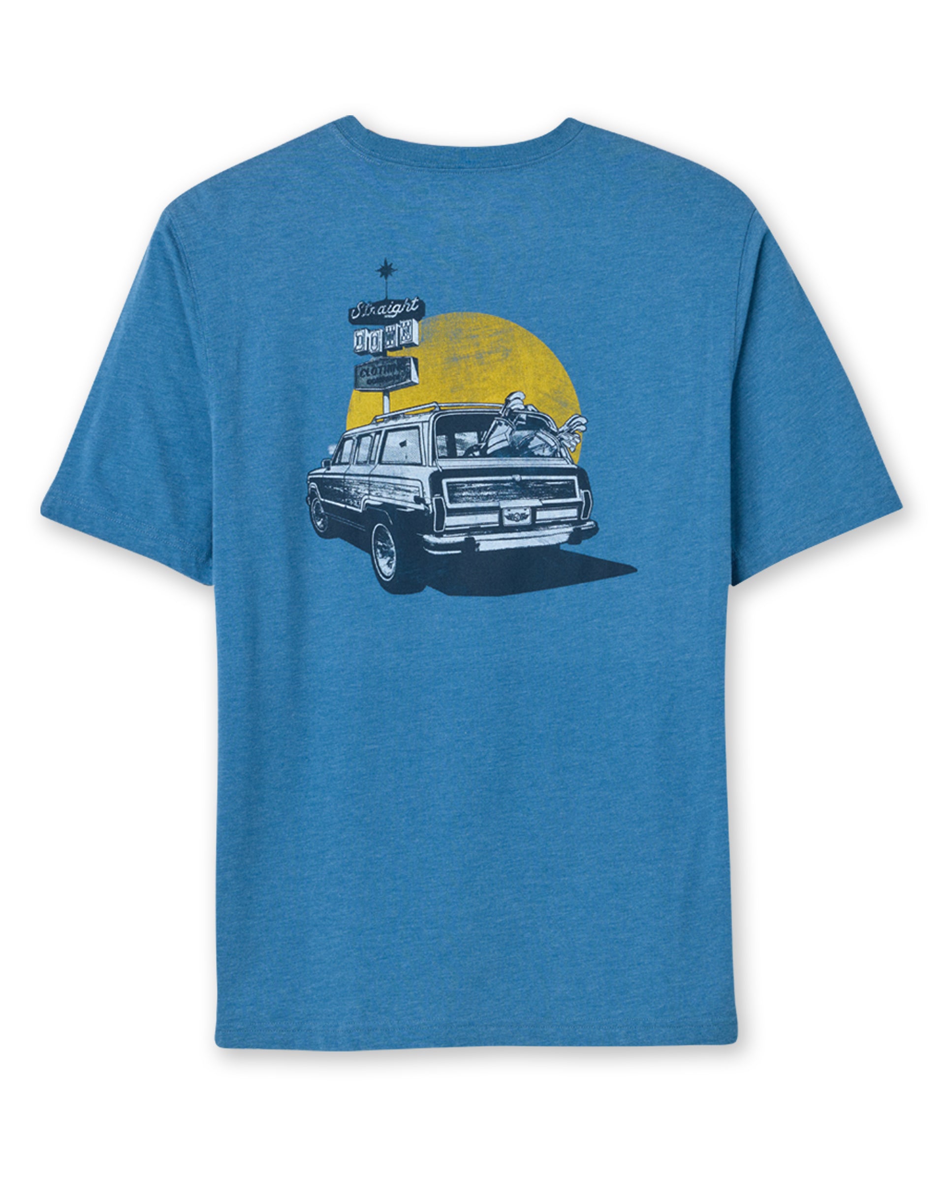 Vegas Vacation Graphic Tee - Petrol
