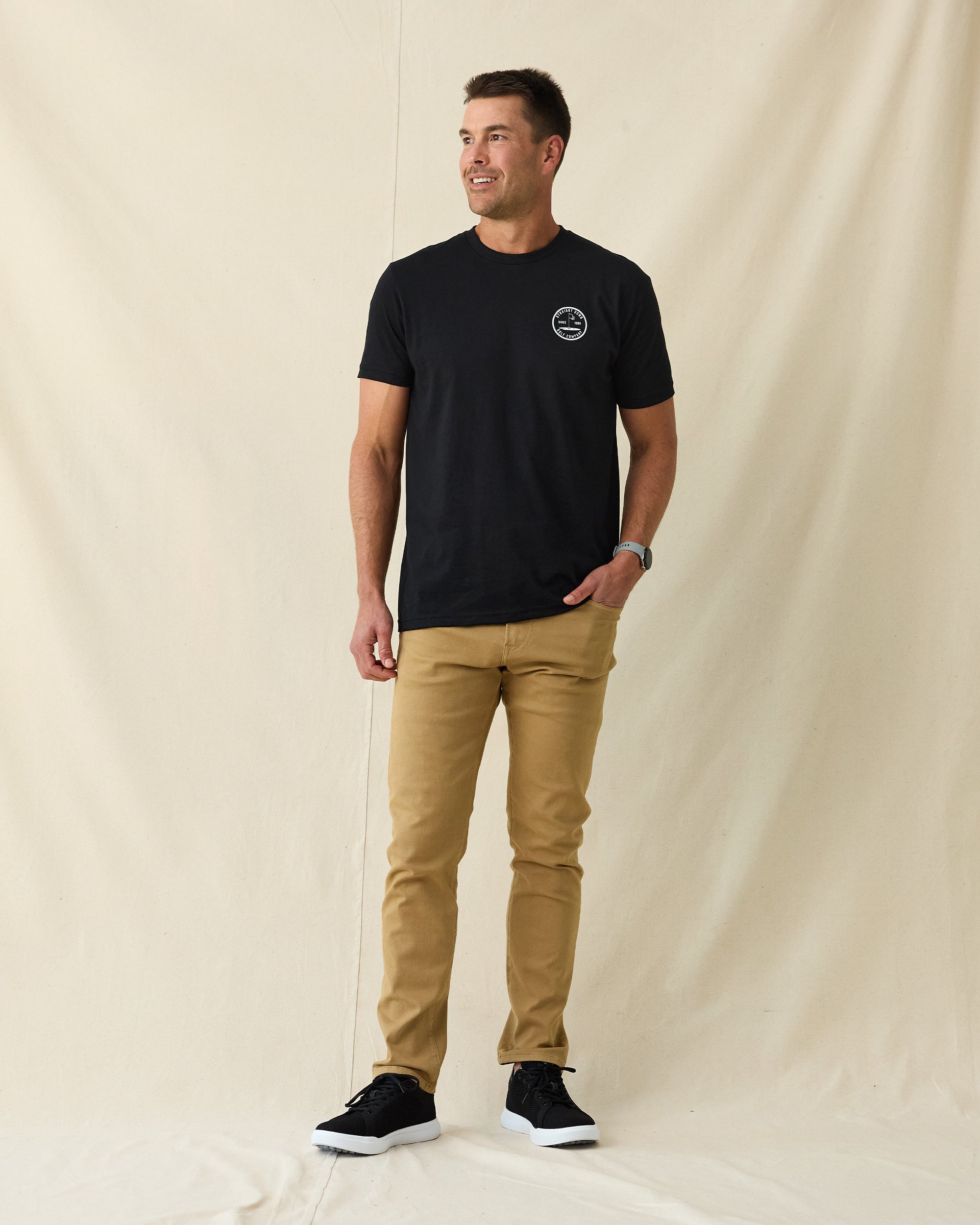 Pin High Tee - Black
