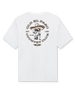 Back of the Old El Paso Tee in White featuring a large Old El Paso Country Club graphic with a western golfer illustration.