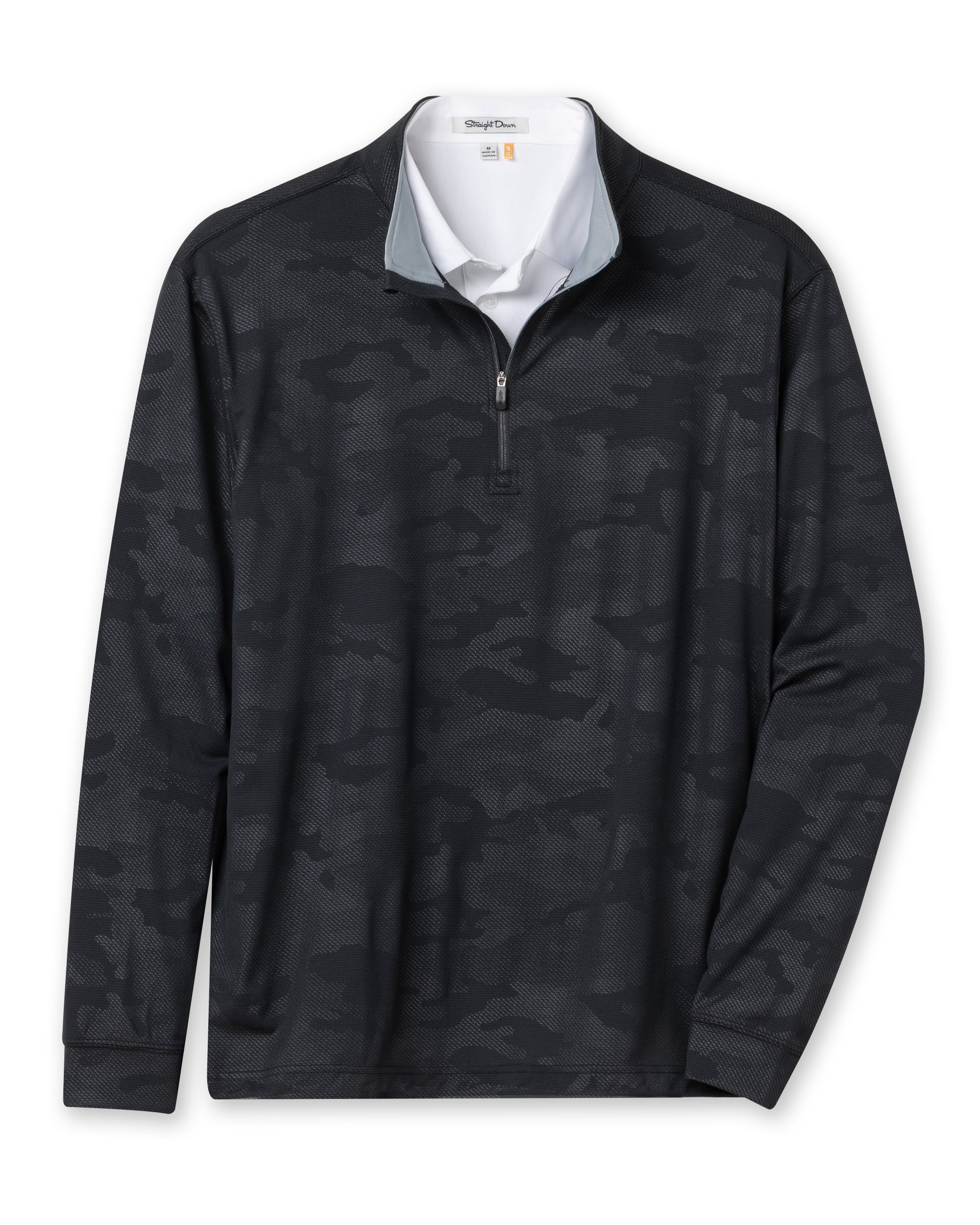 Sherman Quarter Zip - Black
