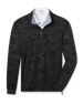 Sherman Quarter Zip in black, front flat lay product view