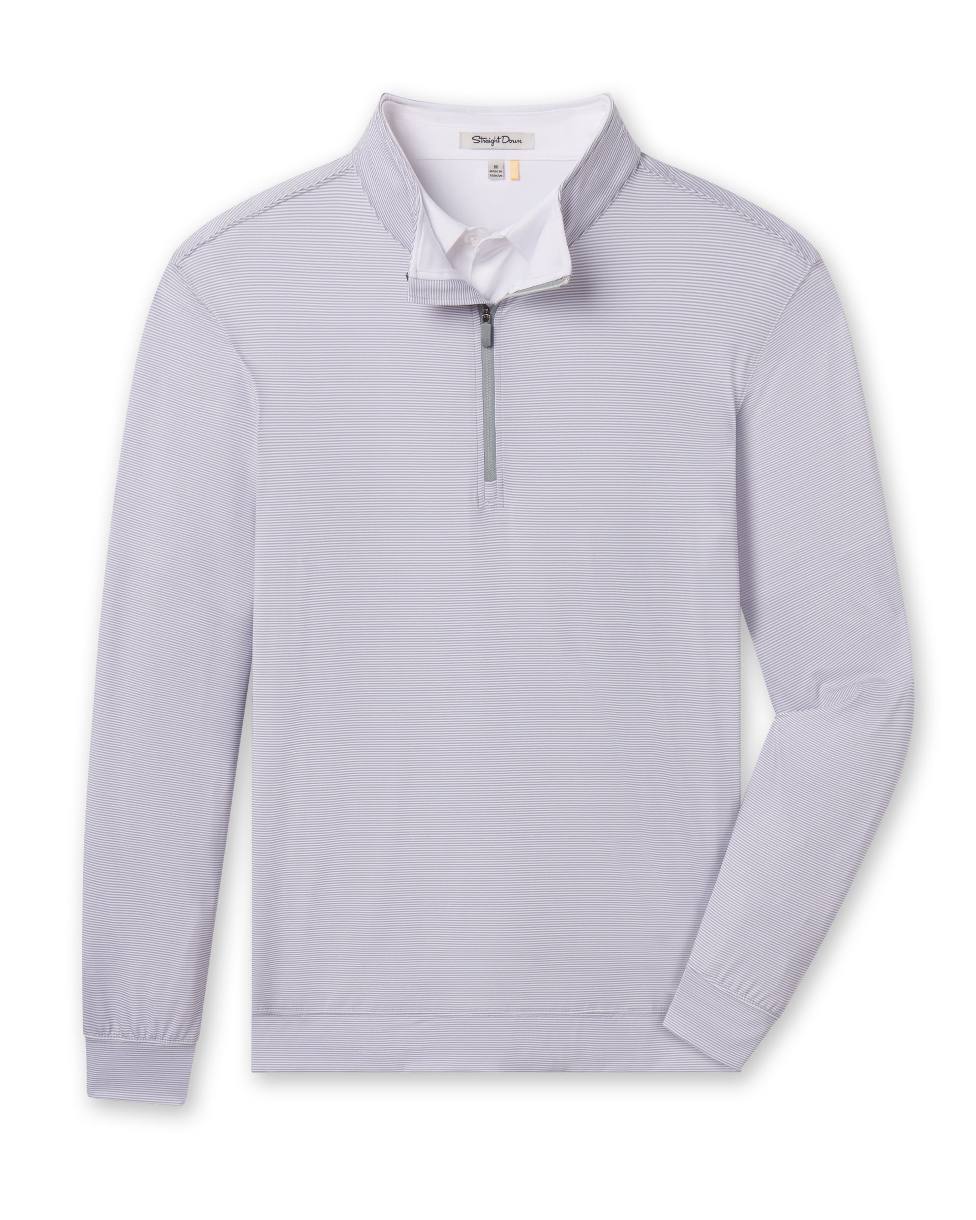 Clearwater Stripe Quarter Zip - Storm
