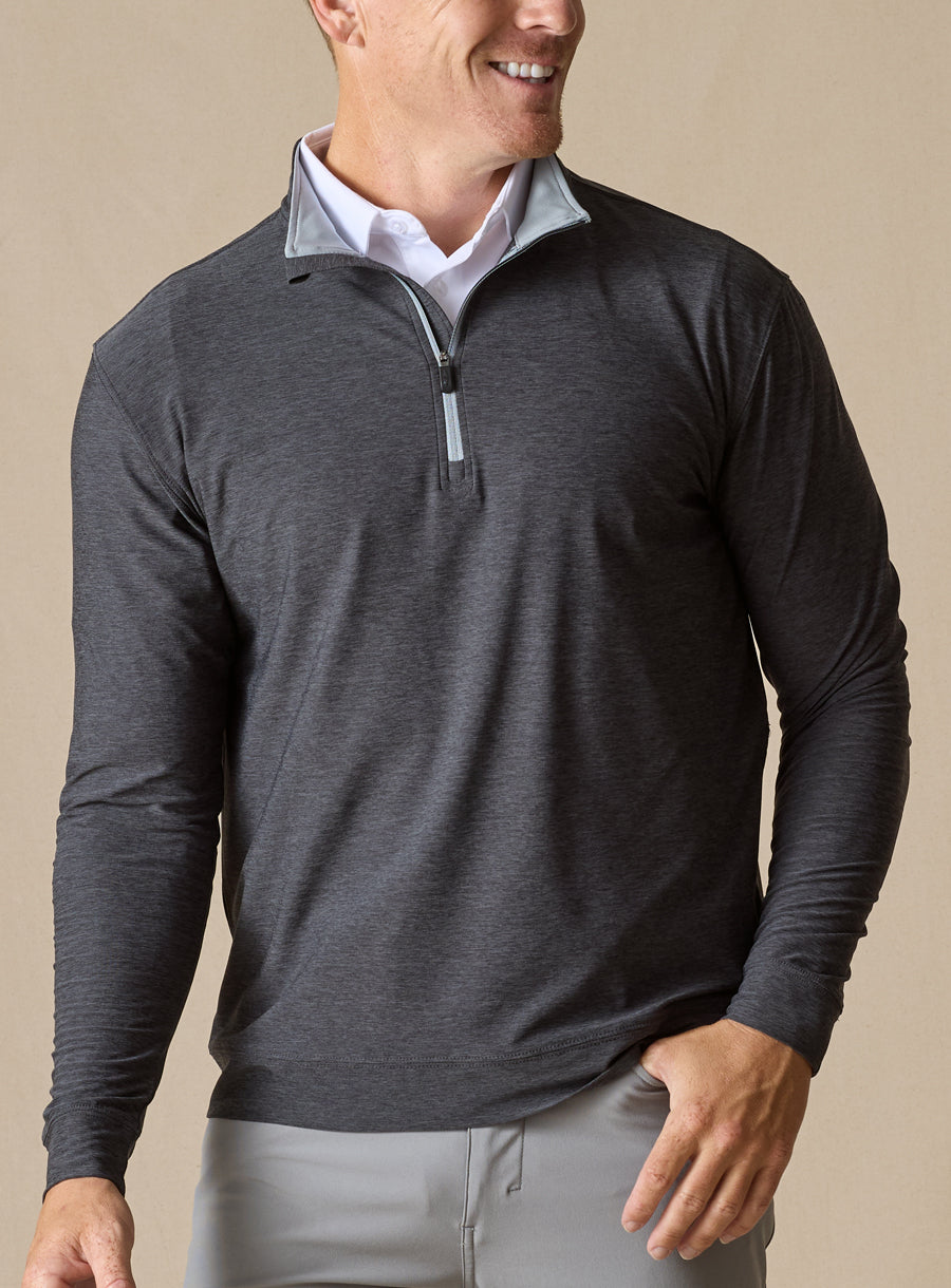 Oceanside 2.0 Quarter Zip - Black
