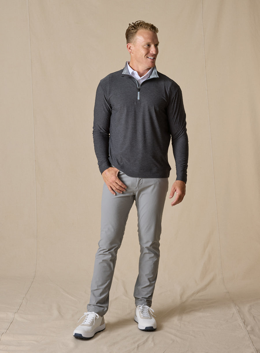 Oceanside 2.0 Quarter Zip - Black
