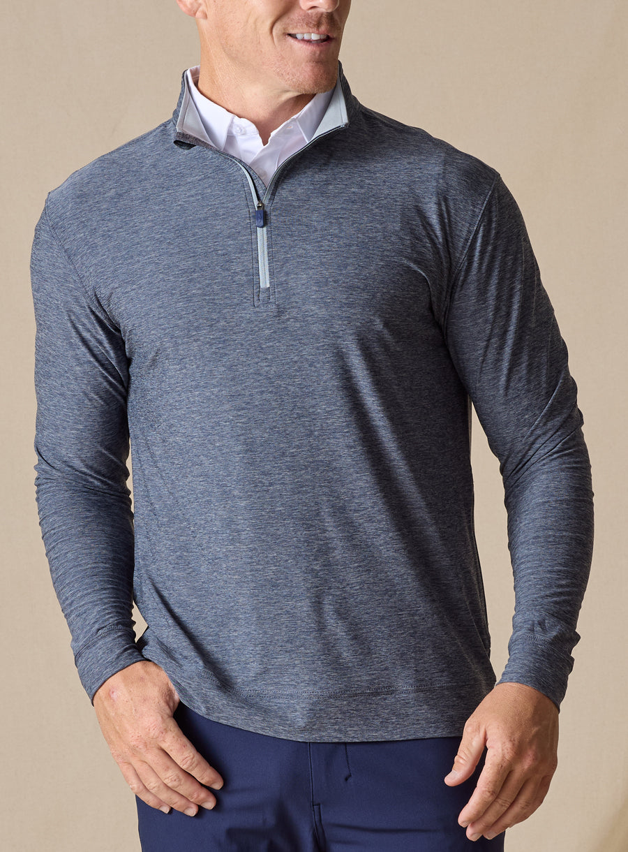 Oceanside 2.0 Quarter Zip - New Indigo
