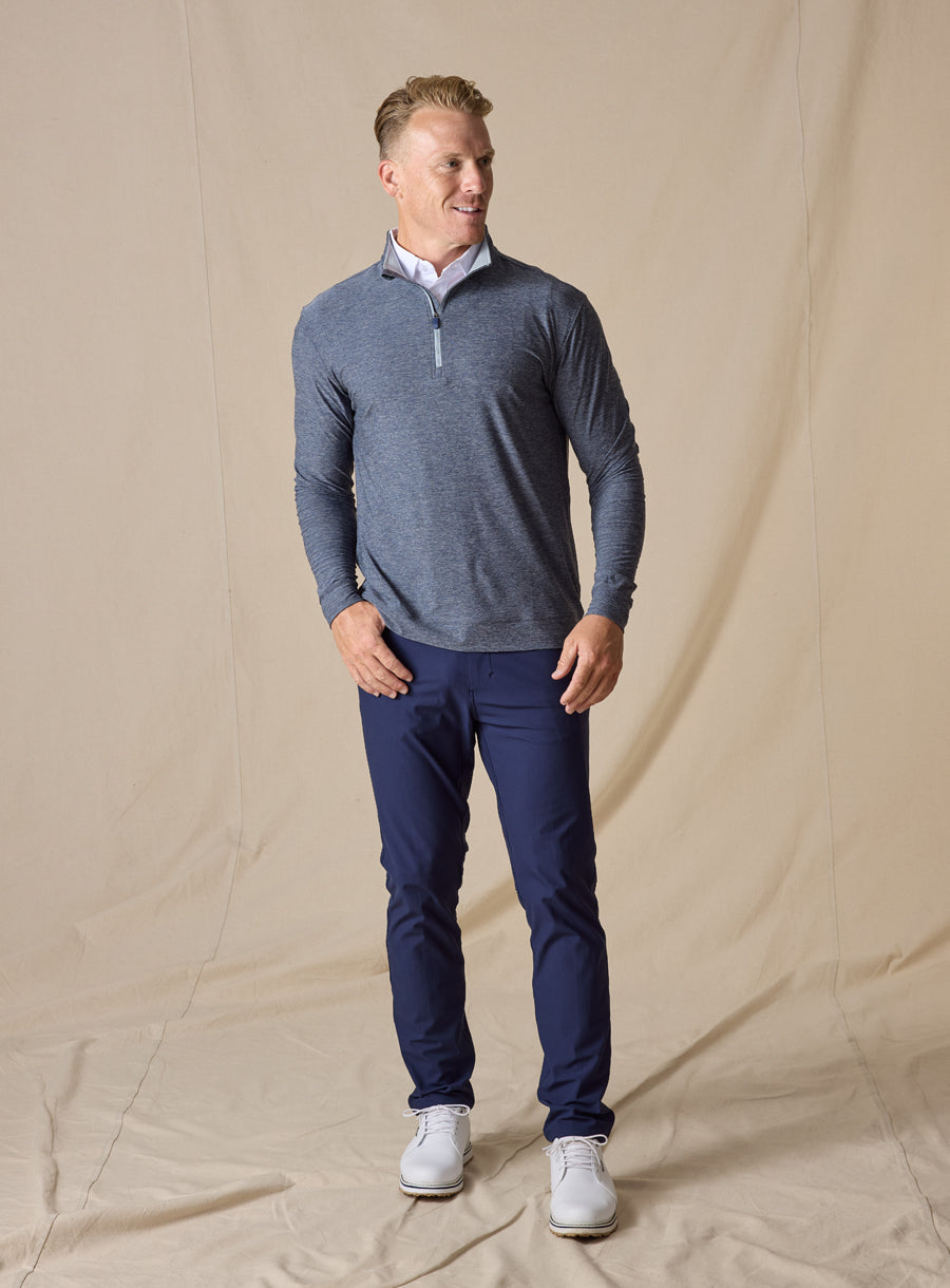 Oceanside 2.0 Quarter Zip - New Indigo
