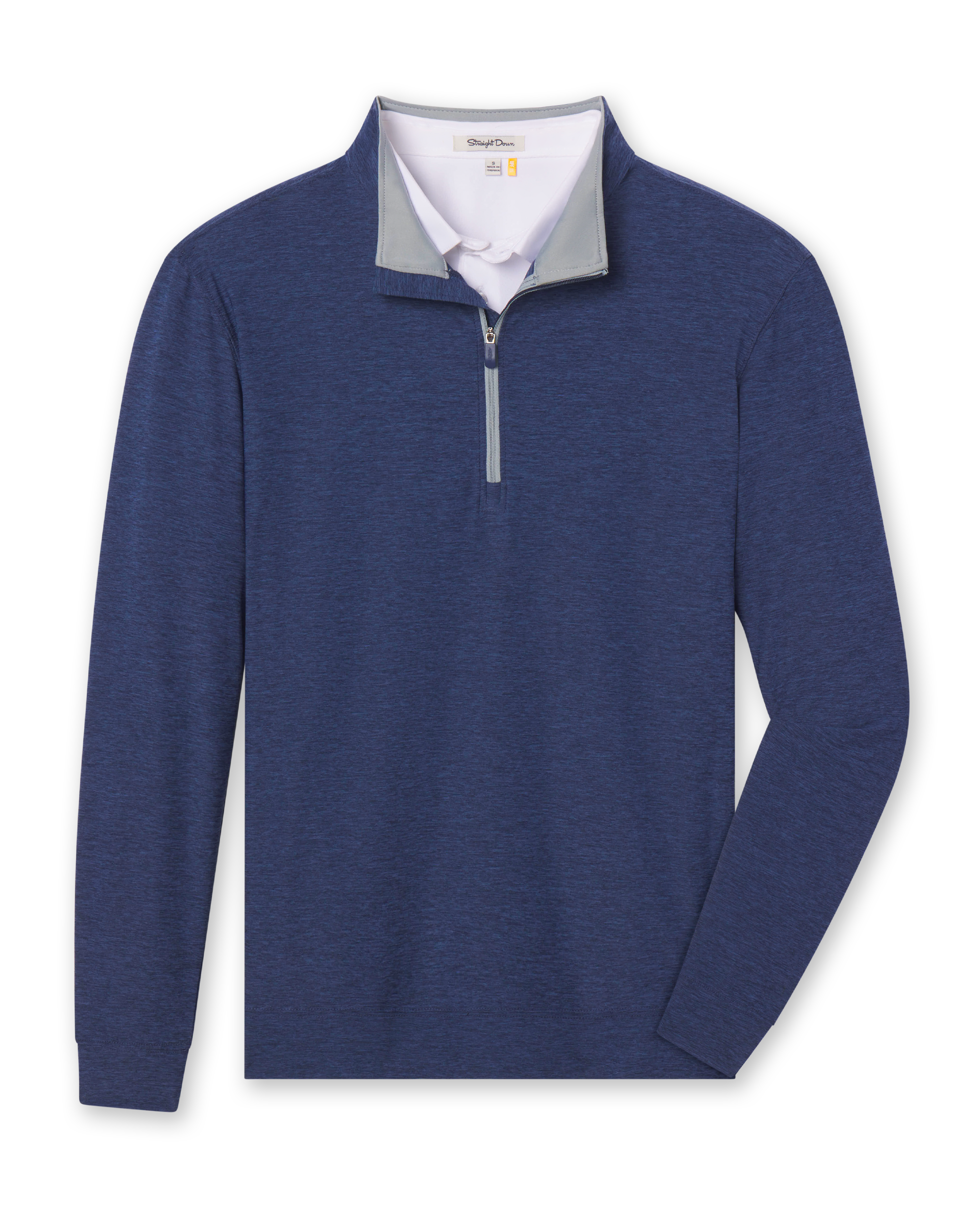 Oceanside 2.0 Quarter Zip in navy, front flat lay product view