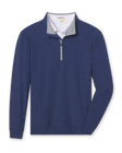 Oceanside 2.0 Quarter Zip in navy, front flat lay product view