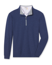 Oceanside 2.0 Quarter Zip in navy, front flat lay product view