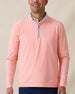 Oceanside 2.0 Quarter Zip in spritz orange, front model view