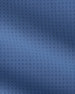 A close-up of a textured blue fabric with a repeating embossed square grid pattern.