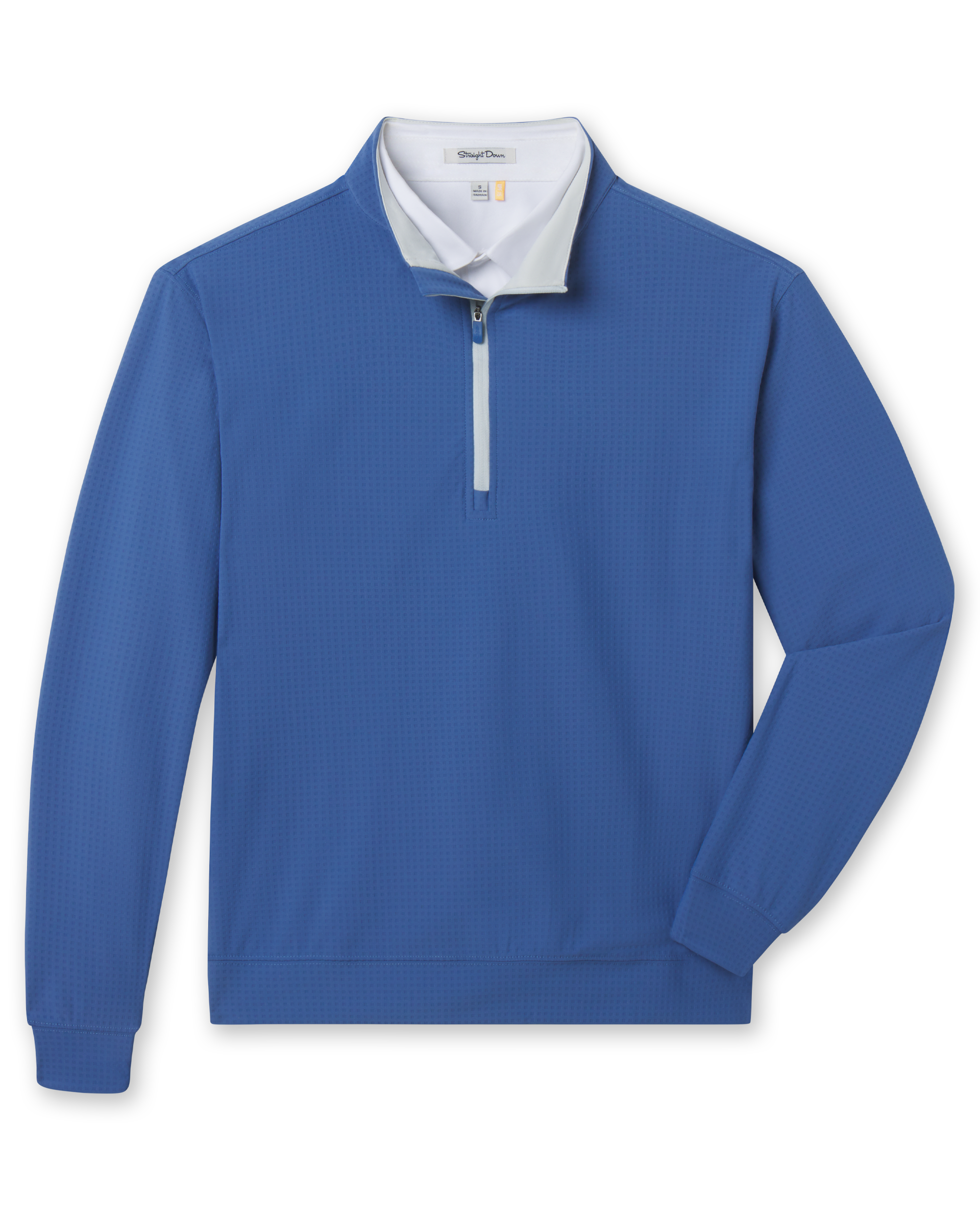 MILLER×Ameri BUISTIER SET TOP Bel Air Quarter Zip - Moonlight | Straight Down