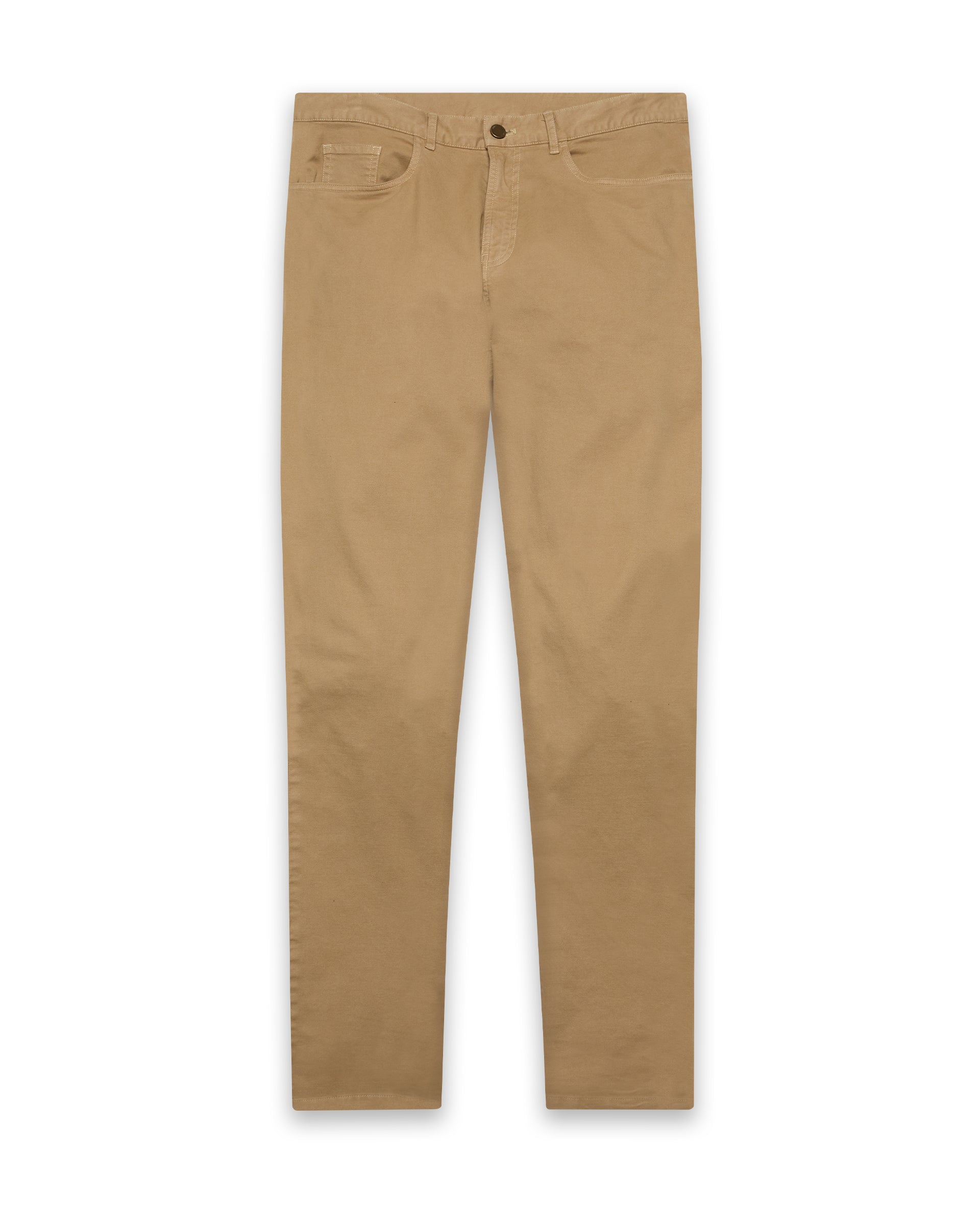 Claremont Five Pocket Twill Pant - British Khaki
