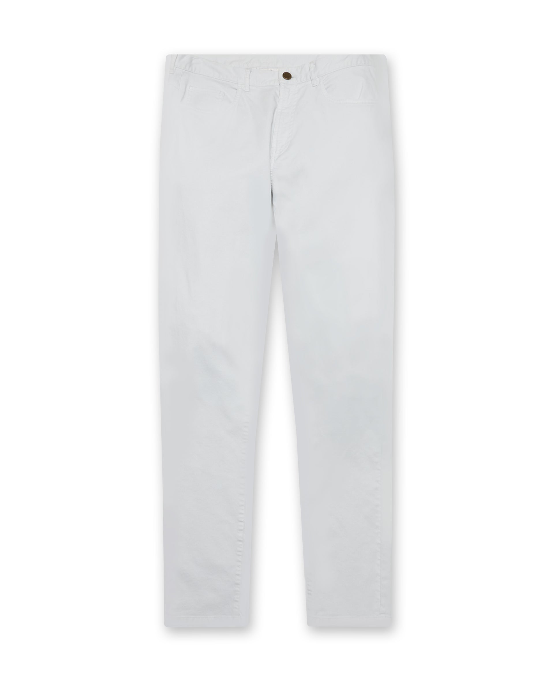 Claremont Five Pocket Twill Pant - Silver
