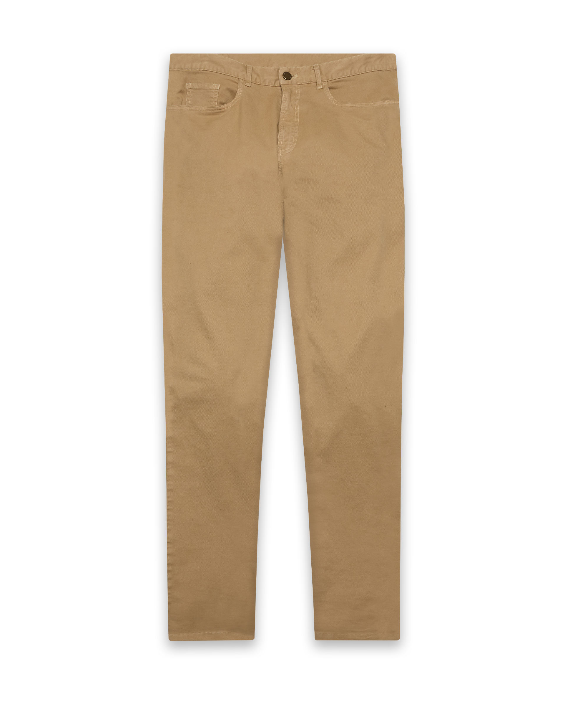 Claremont Five Pocket Twill Pant - British Khaki