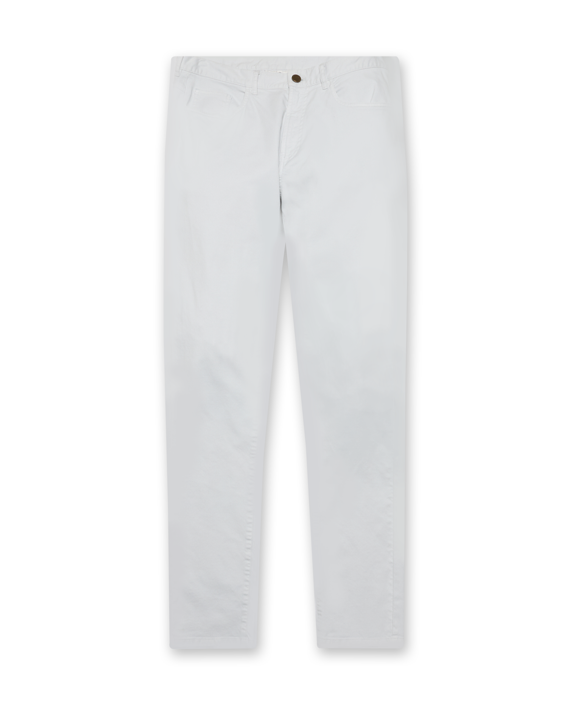 Claremont Five Pocket Twill Pant - Silver