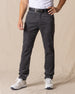 Men's Smithson Corduroy Pant in Walrus, front on-model view featuring a charcoal gray corduroy fabric